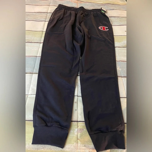 CHAMPION Mens Fleece Sweatpants Powerblend Sweatpants, Navy, XL, NWT - Picture 6 of 10